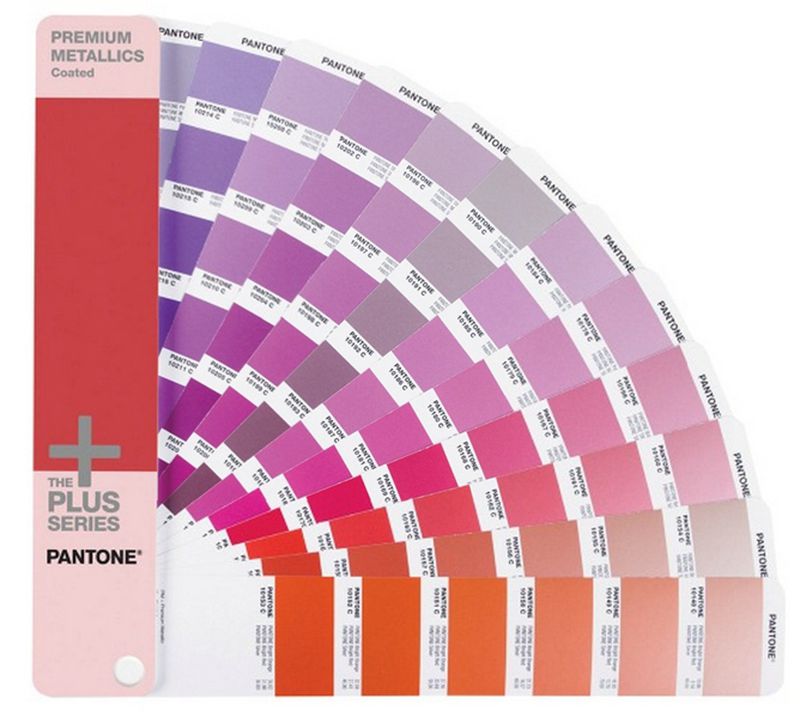 2015 Edition PANTONE Metallics Color Card - 10