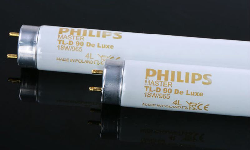 Philips Master TL-D 90 Deluxe 18w/965 D65 Light Lamp Tube Ma