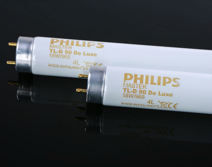 PHILIPS D65 LIGHT TUBE TLD18W/965 MADE IN HOLLAND 60cm