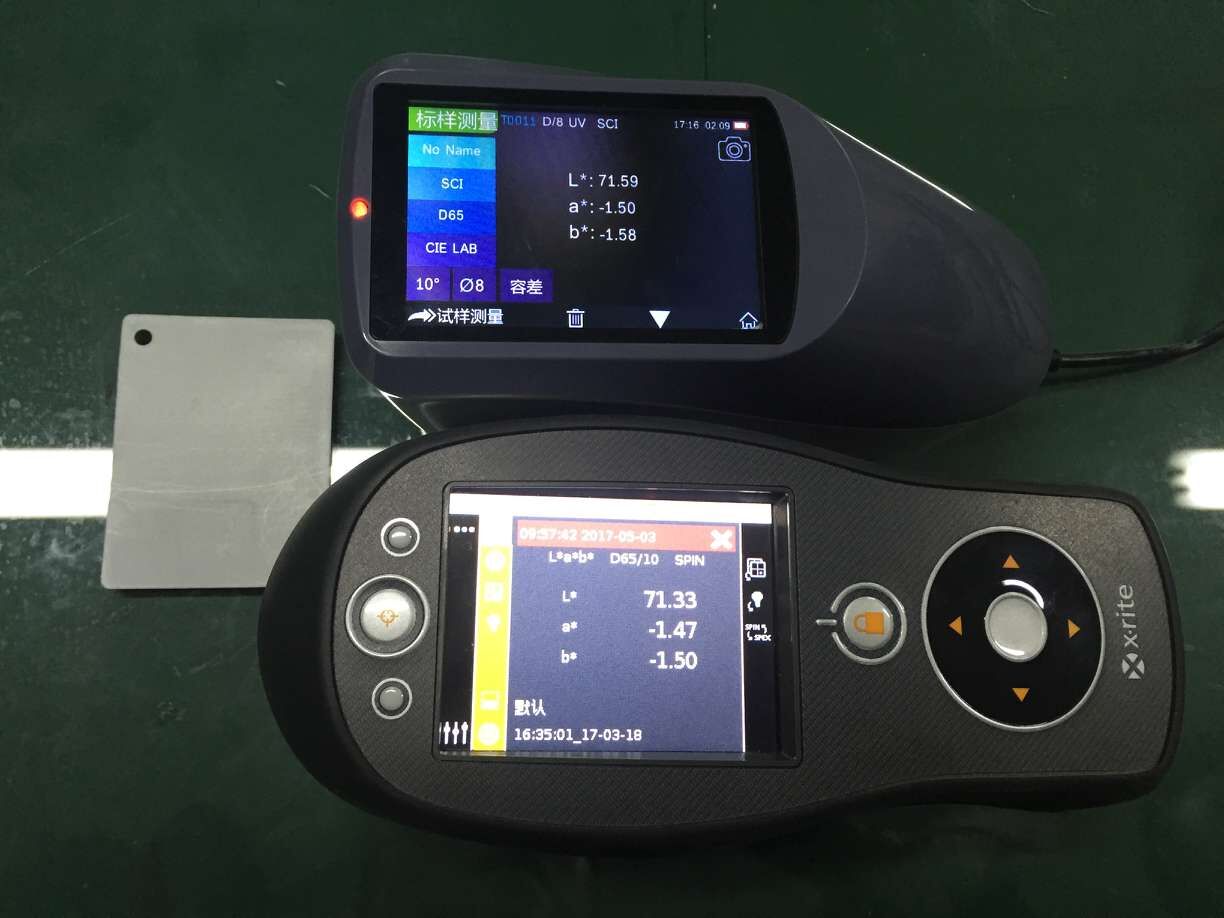 YS3060 Spectrophotometer compared to X-rite CI64 s