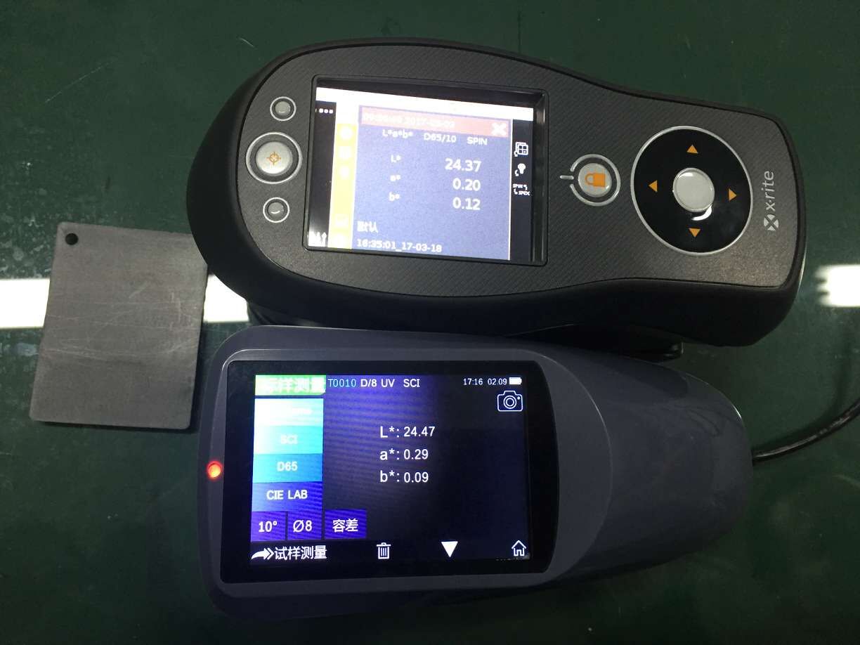 YS3060 spectrophotometer compared to Xrite CI64 sp