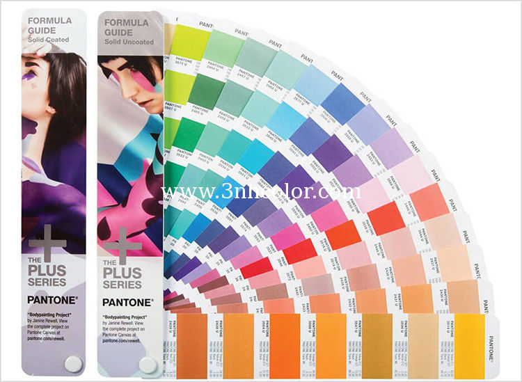 2017 Newest pantone color guide solid coated and uncoated color card GP1601N Pantone CU color card with 1867 color codes