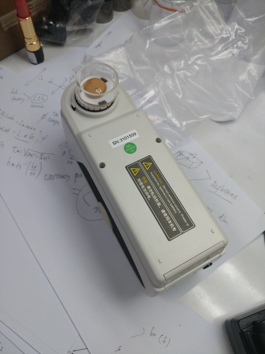 3nh NH310 colorimeter for cosmetics skin color test