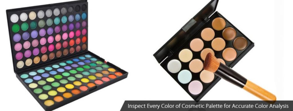 Inspect Every Color of Cosmetic Palette for Accurate Color A